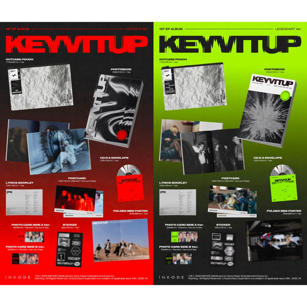 微樂客💃 預購 KEYVITUP - 迷你一輯 [KEYVITUP]-細節圖3