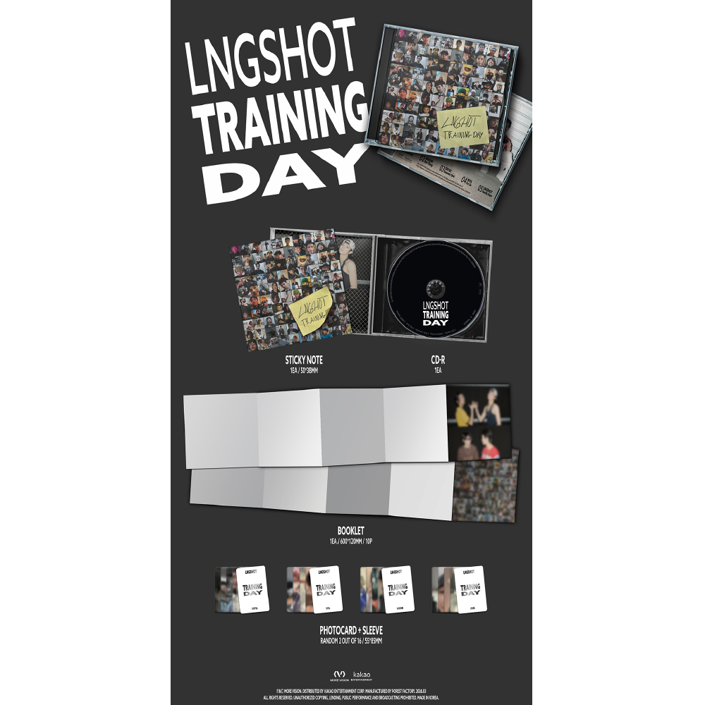 微樂客💃 預購 LNGSHOT - 迷你專輯 [TRAINING DAY]-細節圖2