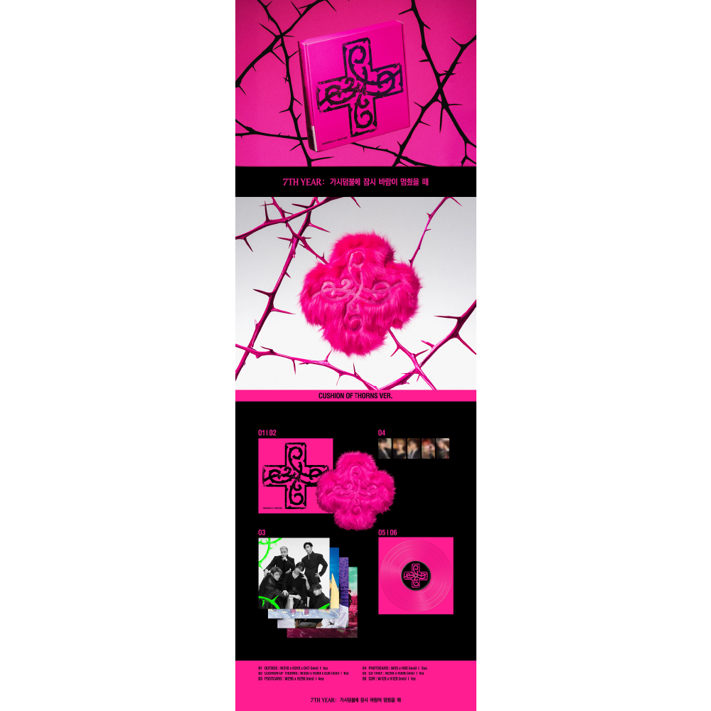 微樂客💃預購TXT-7THYEAR:A MOMENT OF STILLNESS IN THE THORNS COH版-細節圖2