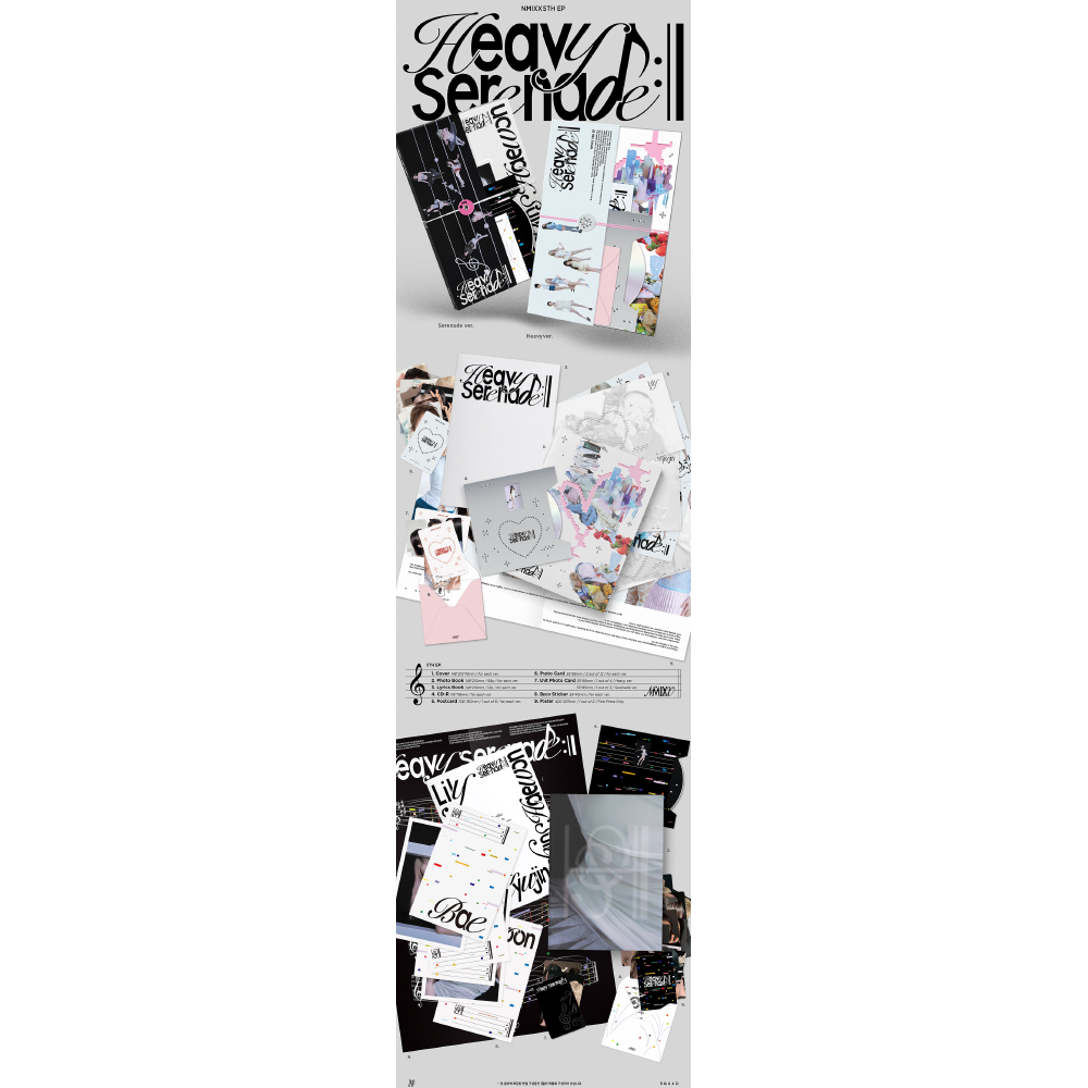 微樂客💃預購 NMIXX - 5TH EP [HEAVY SERENADE]-細節圖2