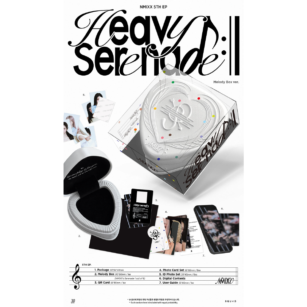 微樂客💃預購 NMIXX - 5TH EP [HEAVY SERENADE]-細節圖3