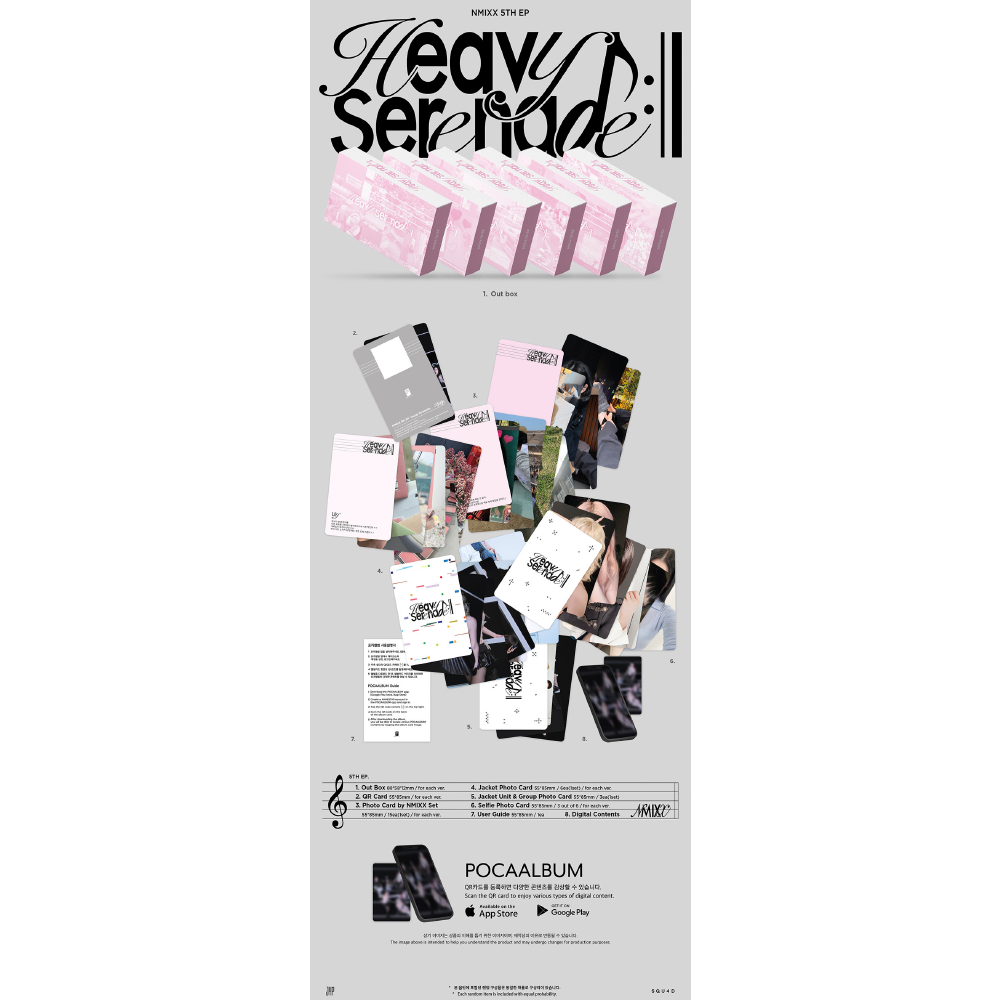 微樂客💃預購 NMIXX - 5TH EP [HEAVY SERENADE]-細節圖4