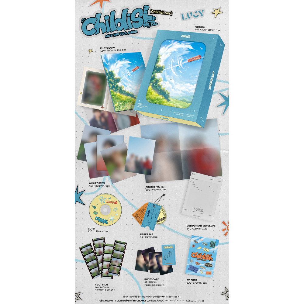 微樂客💃LUCY - 2ND ALBUM [CHILDISH]-細節圖2