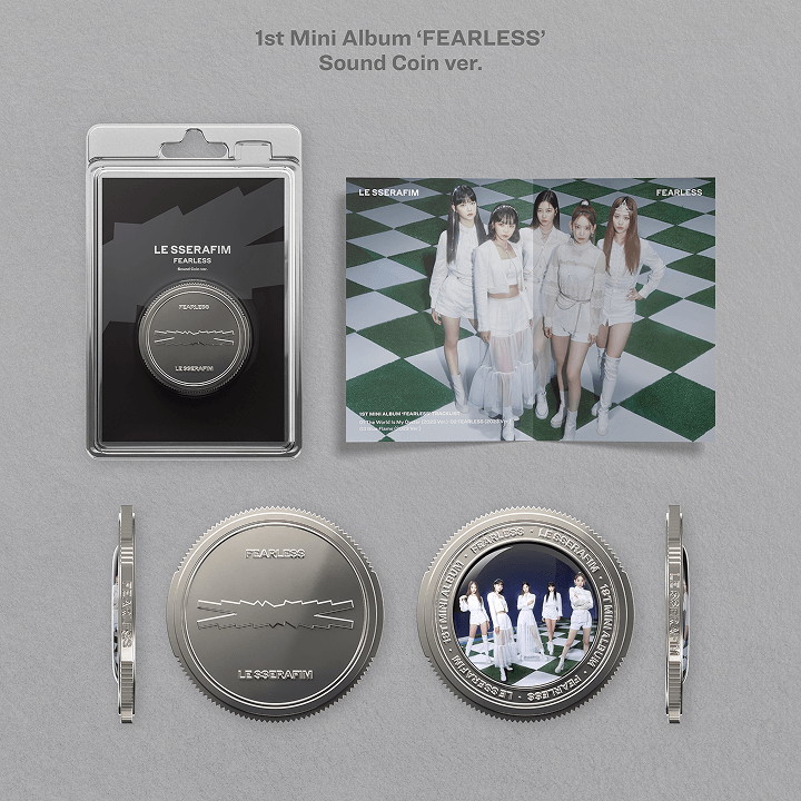 微樂客💃預購 LE SSERAFIM 專輯系列 SOUND COIN VER. QR-細節圖2