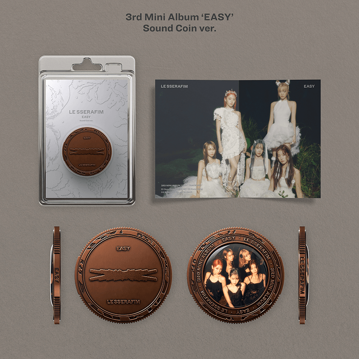 微樂客💃預購 LE SSERAFIM 專輯系列 SOUND COIN VER. QR-細節圖5