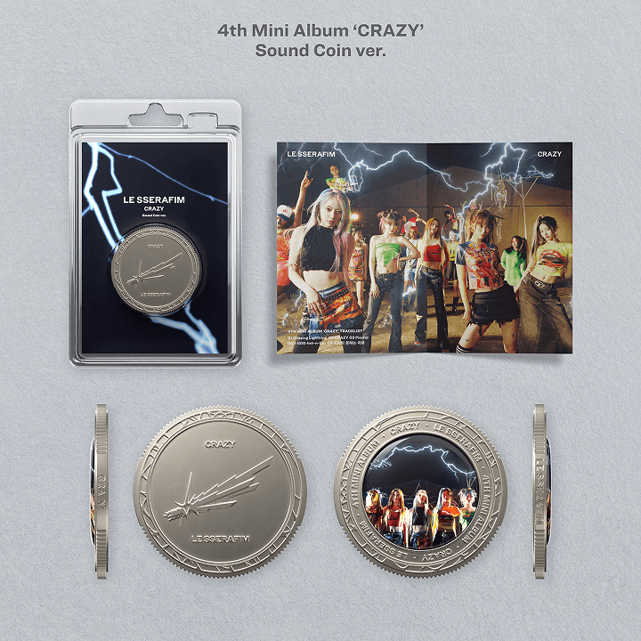 微樂客💃預購 LE SSERAFIM 專輯系列 SOUND COIN VER. QR-細節圖6