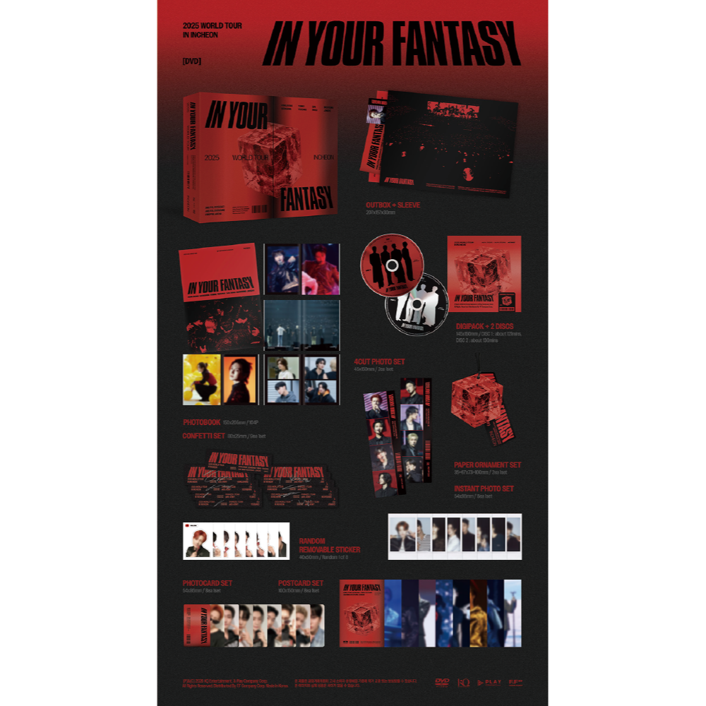 微樂客💃預購 ATEEZ - 2025 WORLD TOUR [IN YOUR FANTASY] INCHEON-細節圖2