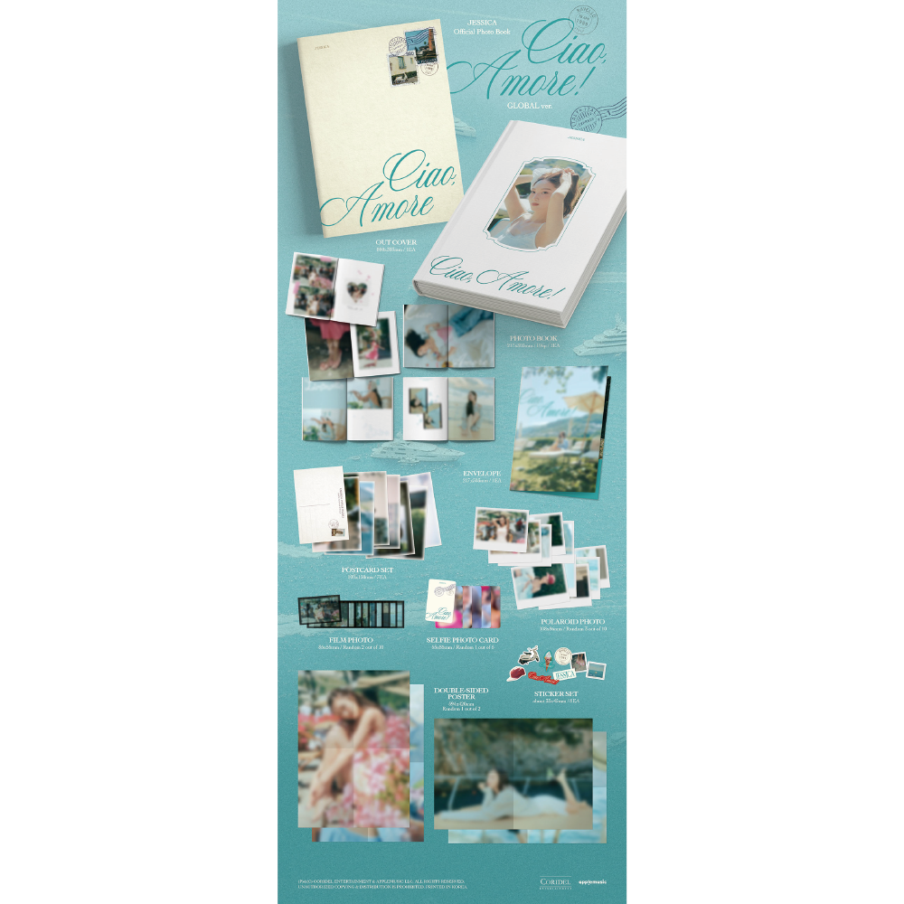 微樂客💃預購 JESSICA - 2026 OFFICIAL PHOTO BOOK [CIAO AMORE!]寫真書-細節圖2