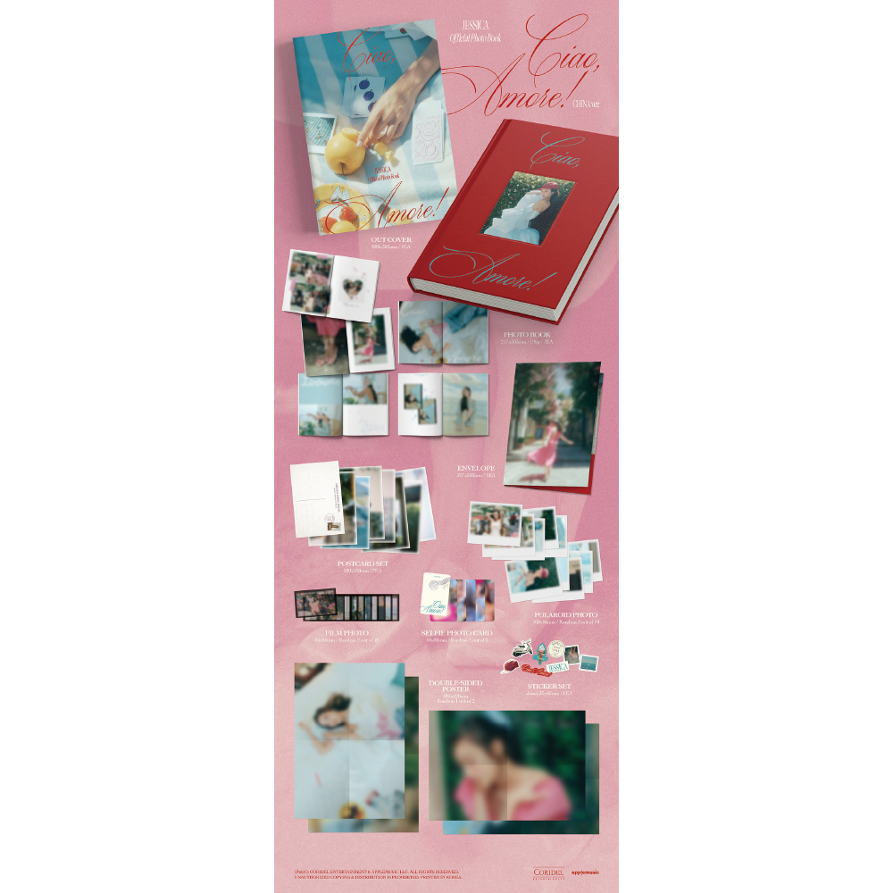 微樂客💃預購 JESSICA - 2026 OFFICIAL PHOTO BOOK [CIAO AMORE!]寫真書-細節圖3