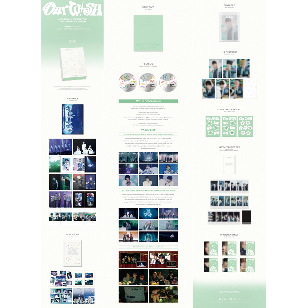 微樂客💃預購NCT WISH - 1ST CONCERT TOUR INTO THE WISH : OUR WISH-細節圖3
