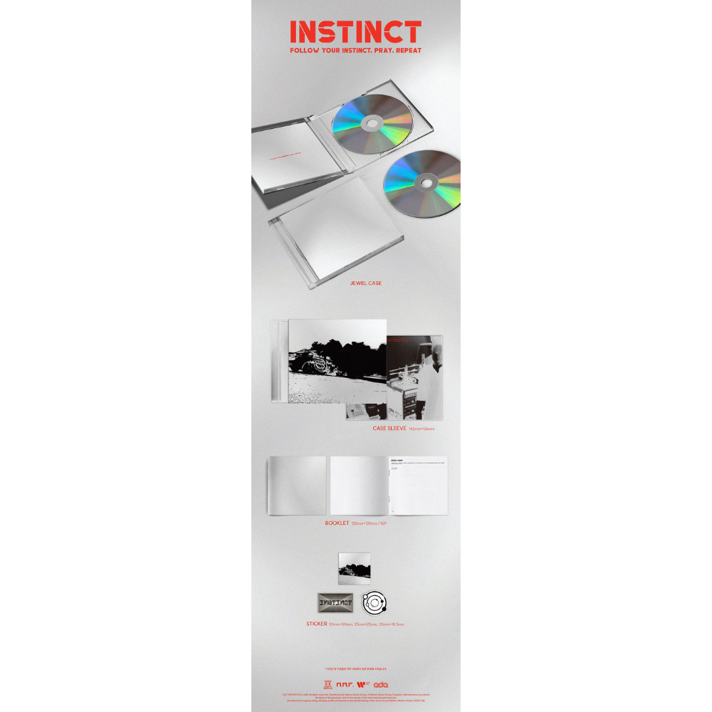 微樂客💃預購 NAFLA - [INSTINCT] (LIMITED EDITION) CD * LP限量版-細節圖2