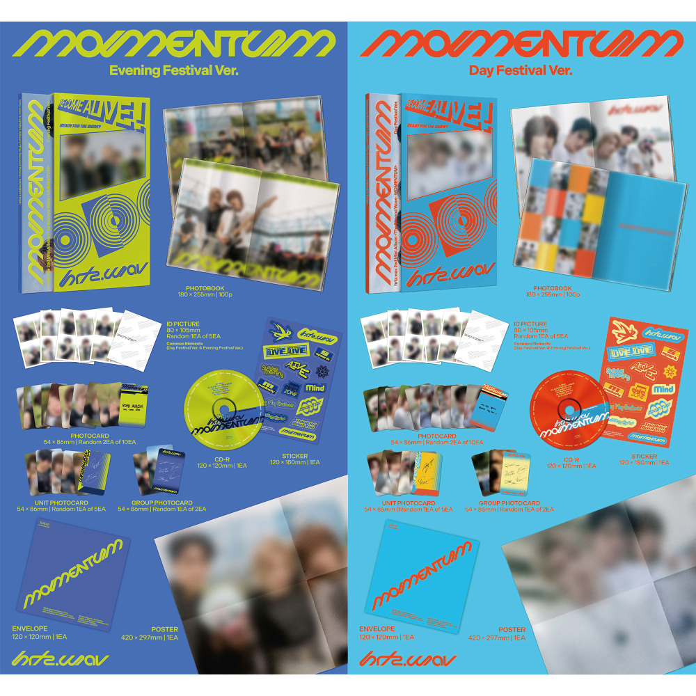 微樂客💃HRTZ.WAV - 2ND MINI ALBUM[THE SECOND WAVE:MOMENTUM]-細節圖2