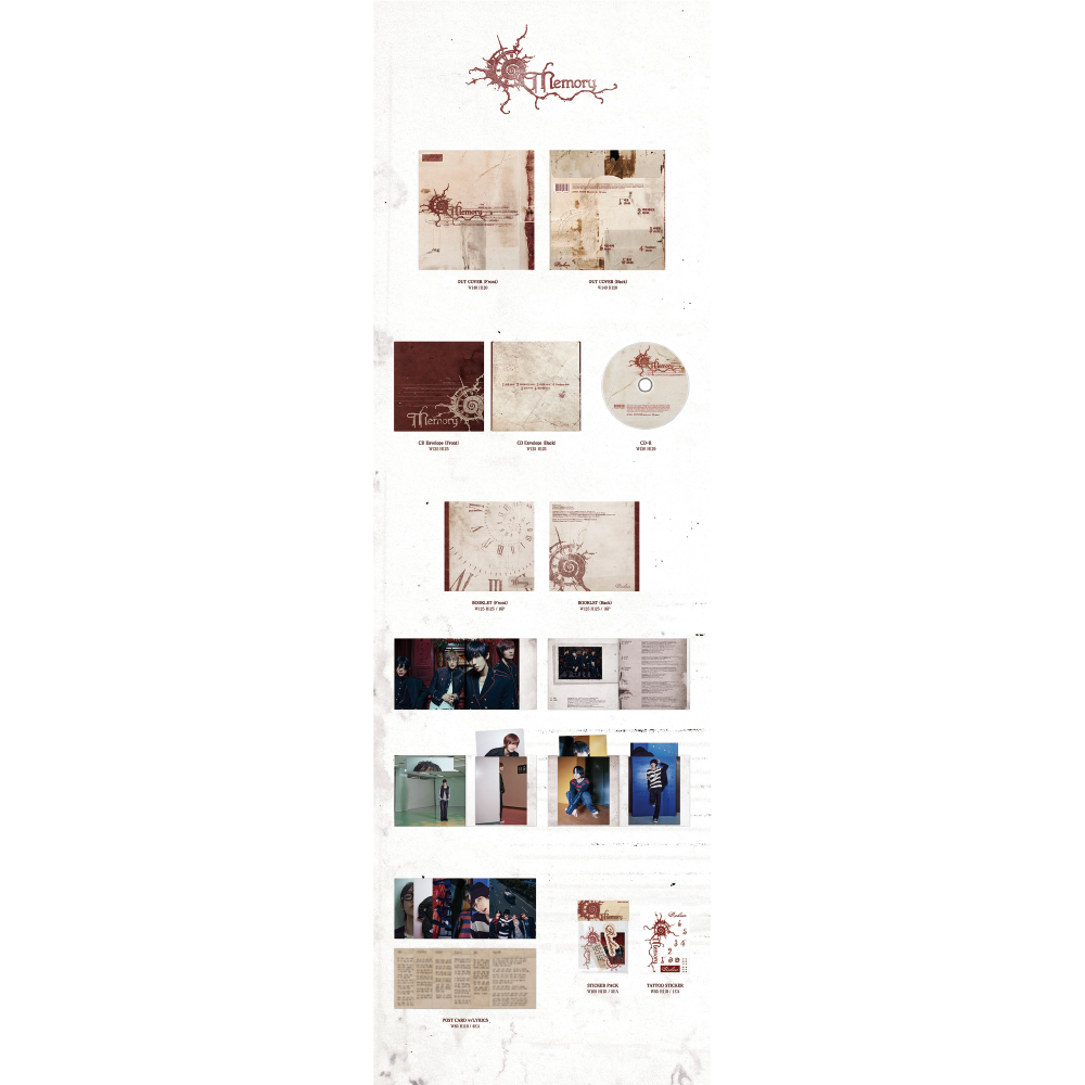 微樂客💃預購 REDOOR - 4TH MINI ALBUM [MEMORY] 迷你四輯-細節圖2