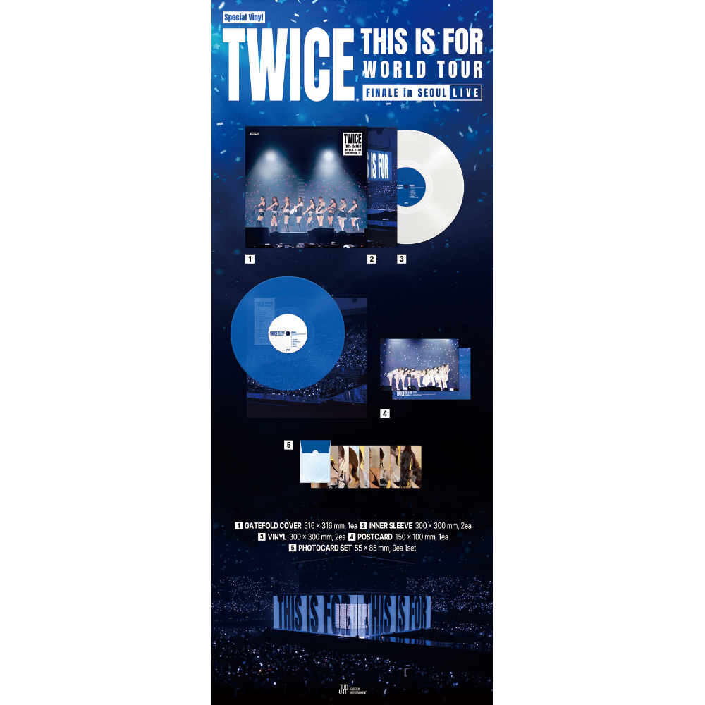微樂客💃預購 TWICE - [THIS IS FOR] WORLD TOUR FINALE IN SEOUL LP-細節圖2