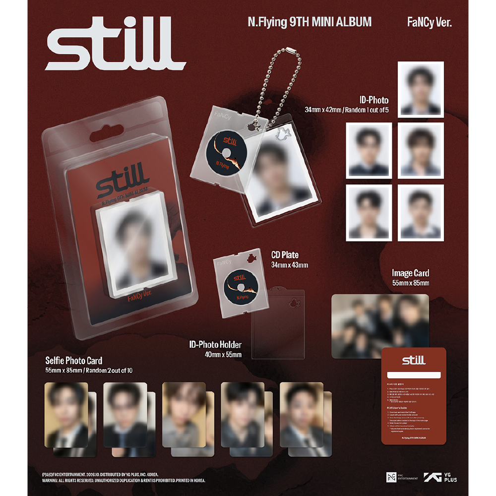 微樂客💃預購 N.FLYING - 9TH MINI ALBUM [STILL] 迷你九輯-細節圖3