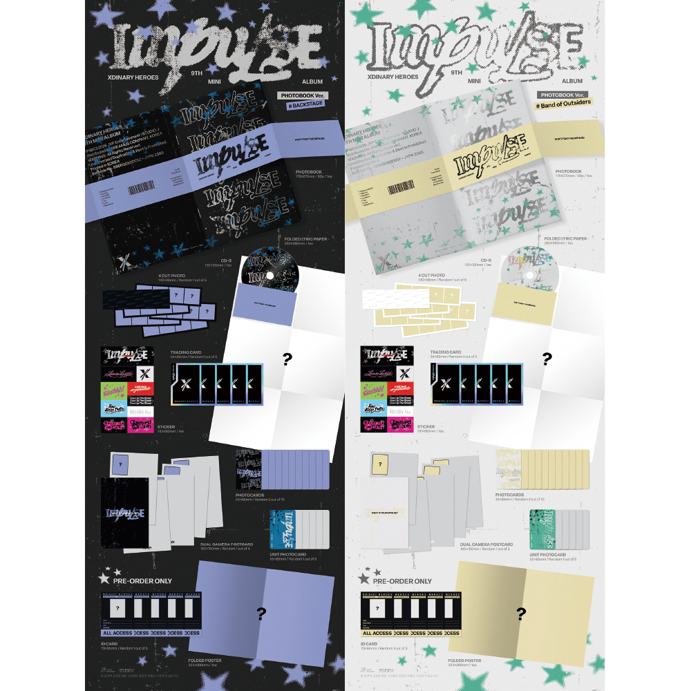 微樂客💃預購 XDINARY HEROES - 9TH MINI ALBUM [IMPULSE] 迷你九輯-細節圖2