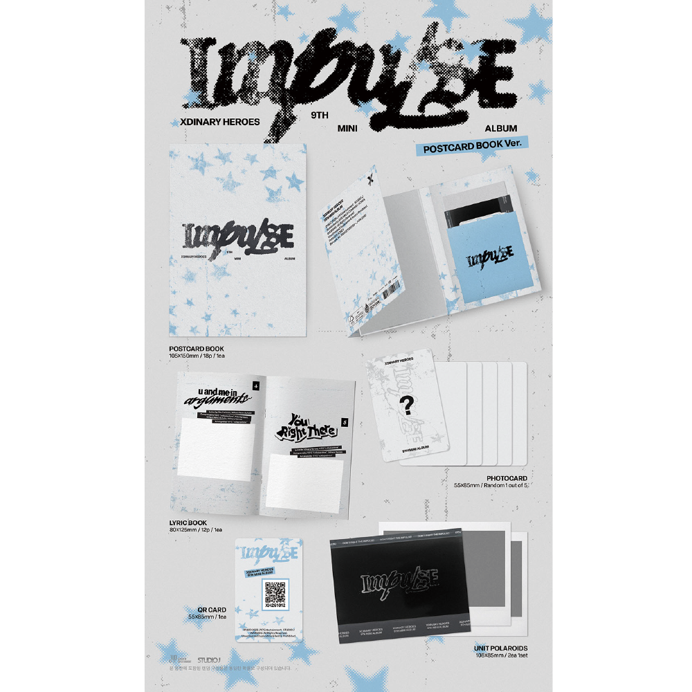 微樂客💃預購 XDINARY HEROES - 9TH MINI ALBUM [IMPULSE] 迷你九輯-細節圖3
