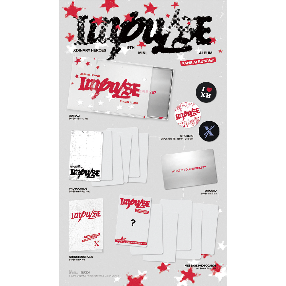 微樂客💃預購 XDINARY HEROES - 9TH MINI ALBUM [IMPULSE] 迷你九輯-細節圖4