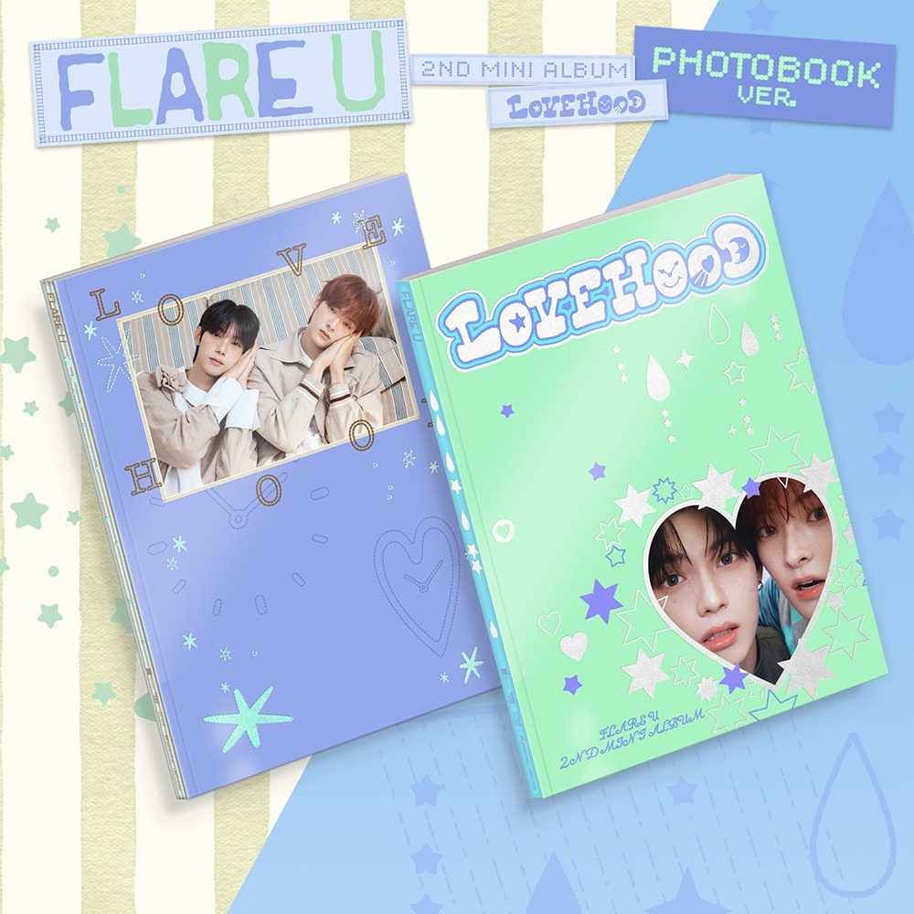 微樂客💃FLARE U - 2ND MINI ALBUM [LOVEHOOD] 迷你二輯-一般通路 PH/隨機