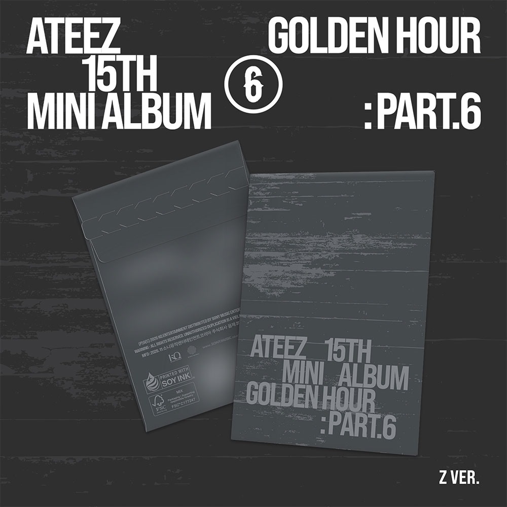 微樂客💃預購 ATEEZ - 15TH MINI ALBUM [GOLDEN HOUR : PART.6]-規格圖12