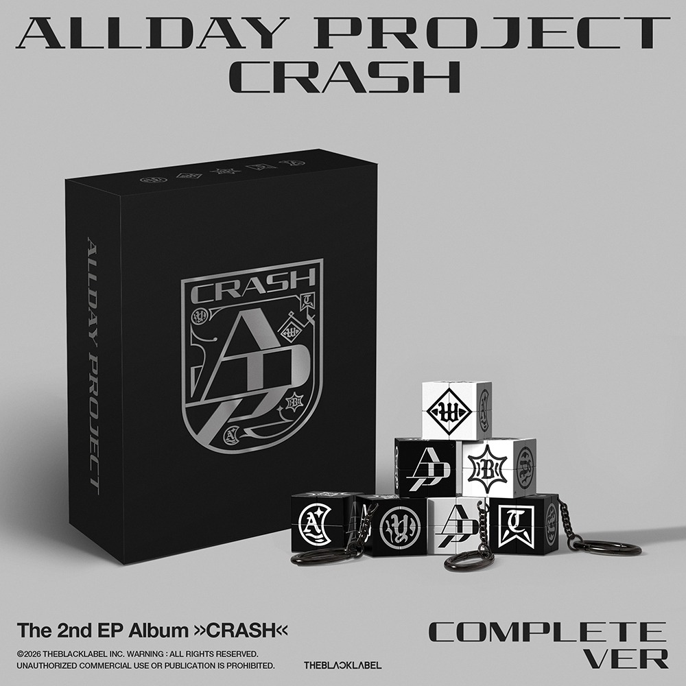 微樂客💃 預購/WILLMUSIC通路 ALLDAY PROJECT ＇CRASH＇ LUCKY DRAW-🟦 微樂客通路 COMPLETE版