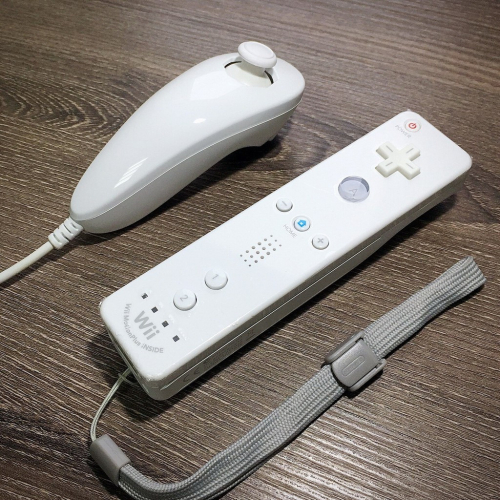 Wii原廠內建強化型把手(附果凍套)