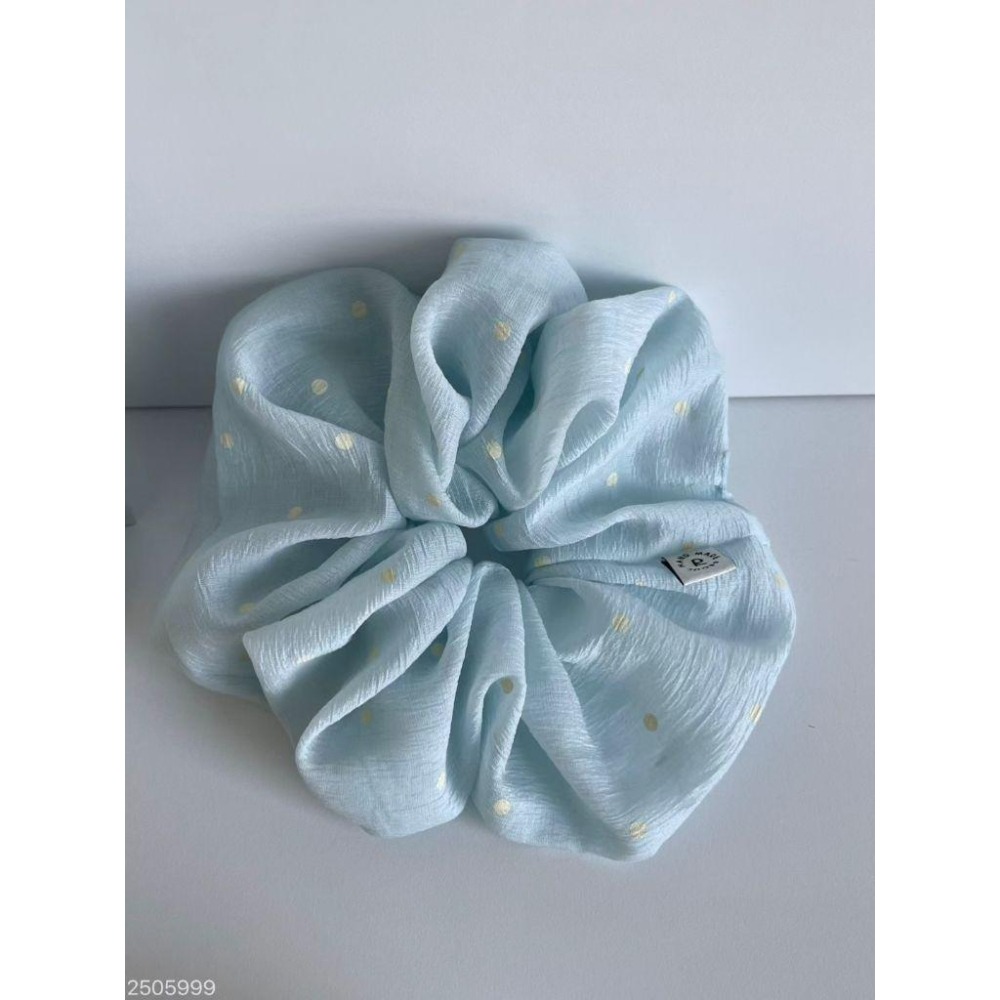 ✨️Korinana🇰🇷正韓東大門代購｜現貨｜清新點點大腸髮圈（白/綠）韓國流行髮飾代購 ins小紅書 Re-細節圖4