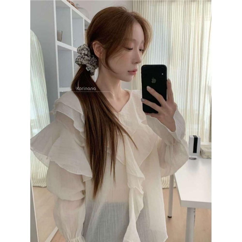 ✨️Korinana 正韓東大門Earlobe｜秋冬新品現貨+預購｜小香風毛呢大腸髮圈/bb髮夾/細髮箍 韓國髮飾代購-細節圖8