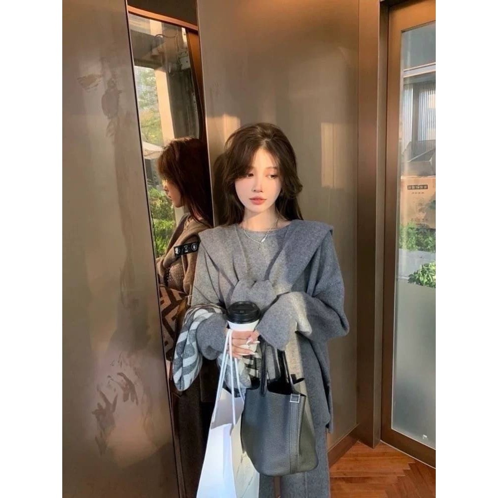 羊絨批肩3件套-細節圖2