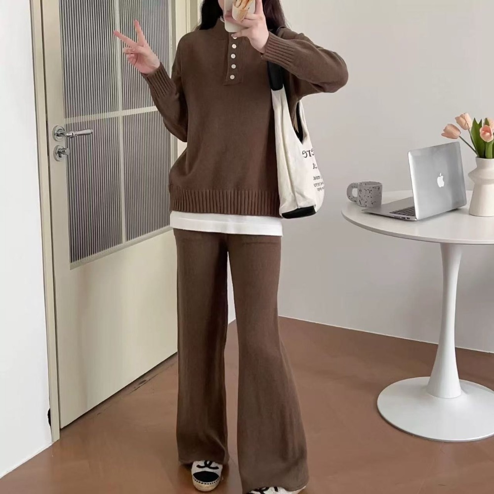 排扣假2件女神套裝-細節圖6