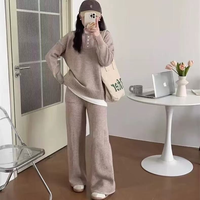 排扣假2件女神套裝-規格圖11