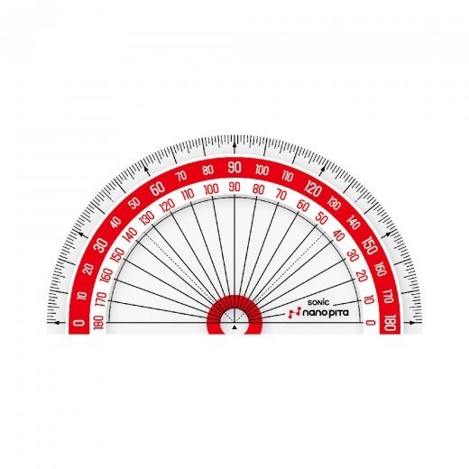 【寶評】日本設計 SONIC  止滑分度器 量角器 SK-7502-細節圖5