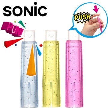 【寶評】日本設計 SONIC 按鍵筆蓋 筆套 鉛筆筆套 筆蓋 SK-274 6入-細節圖5