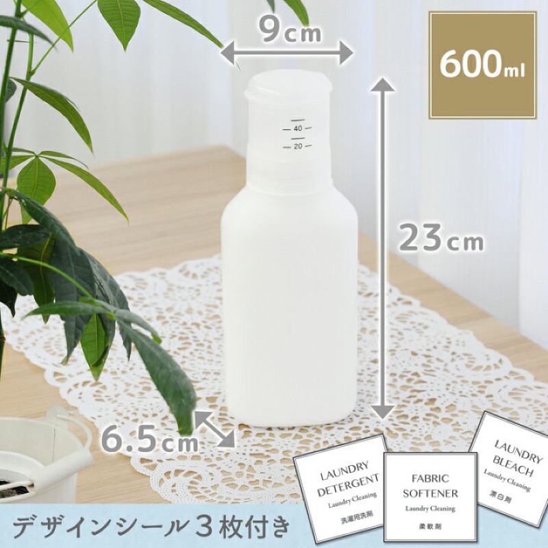 【寶評】日本LEC洗劑計量分裝瓶600ml-細節圖5