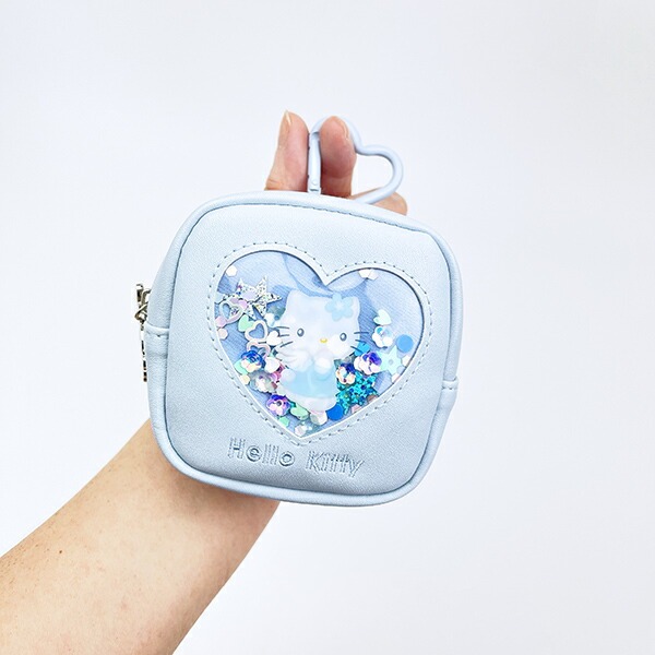 【寶評】日本三麗鷗KITTY限量皮革收納包-細節圖3