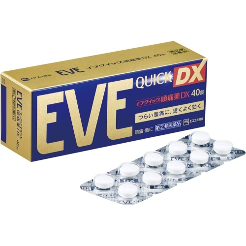 白兔牌SS EVE QUICK頭痛藥DX 40錠