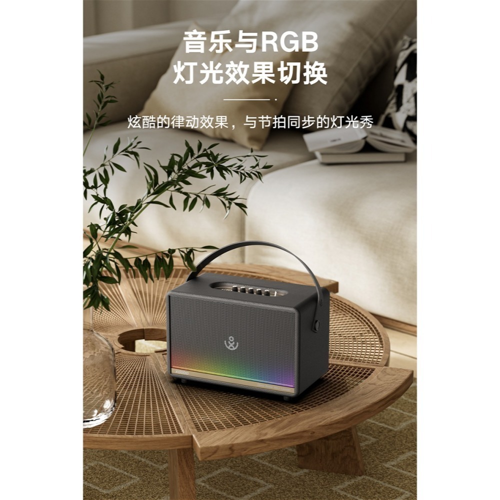 喜多寶新品 mirgae max 300W低調漂亮 雙麥克峰 可唱歌可玩音樂機種-細節圖6