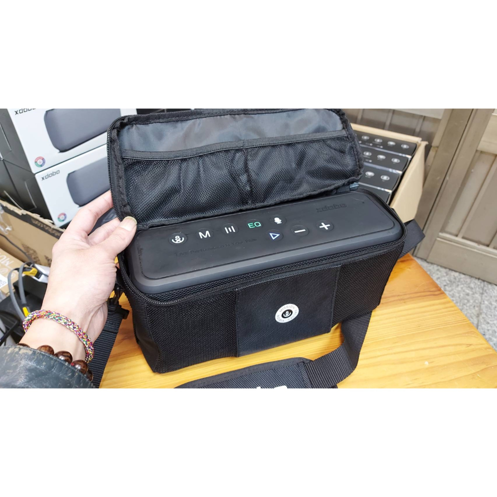 【現貨速發】XDOBO喜多寶 X8 MAX 100W專屬收納袋 震庸公司與喜多寶原廠合力完成帶有LOGO收納袋 侵權必究-細節圖2