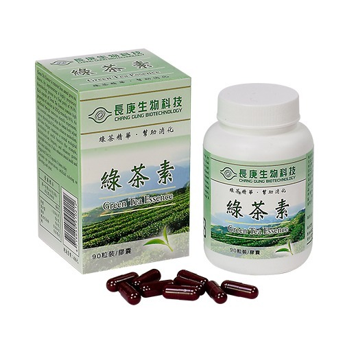 長庚生技綠茶素膠囊90粒