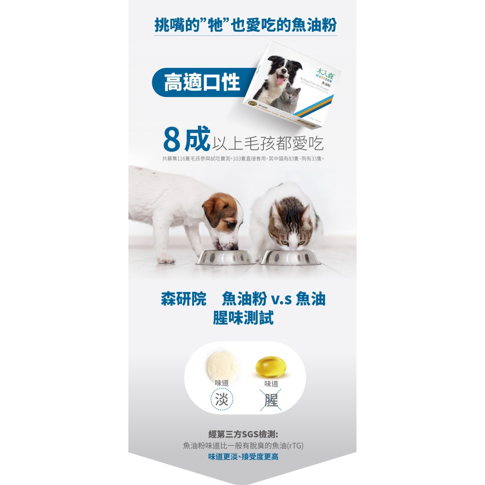 🌟全新效期、限時特價🌟木入森 魚油粉 犬貓適用 15、30包/盒-細節圖5