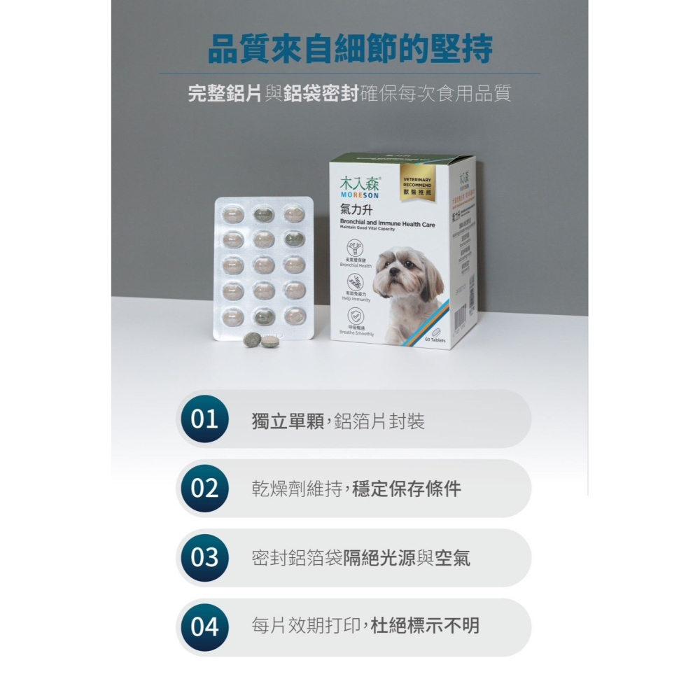 🌟全新效期、限時特價🌟木入森 犬用 氣力升 30、60顆/盒-細節圖10
