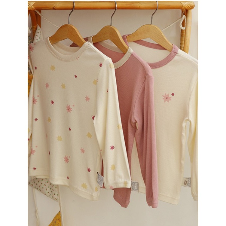 現貨｜ 韓國Dono&Dono / 旗下新品牌Maken Merk 頂級莫代爾家居服 嬰幼兒  寶寶薄長袖睡衣-細節圖3