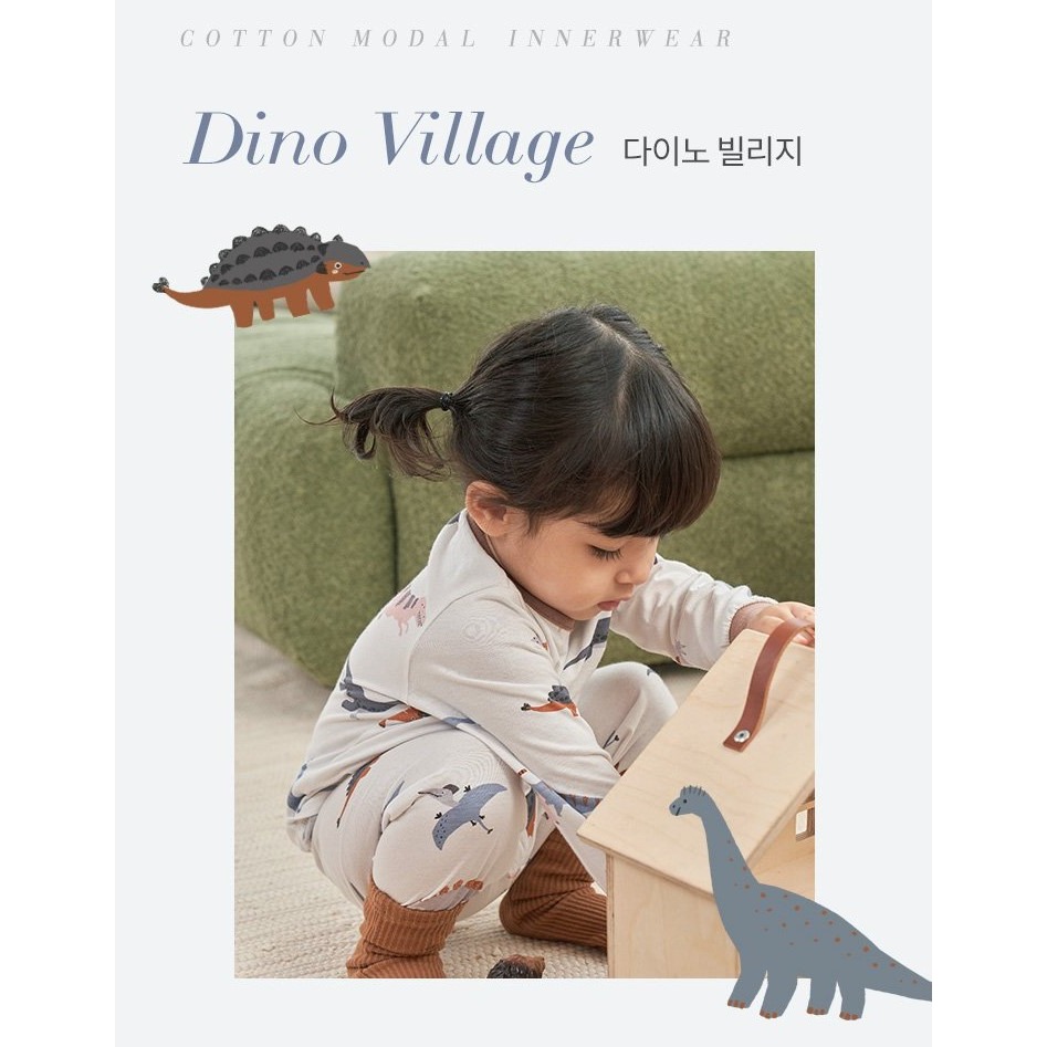 現貨｜ 韓國Dono&Dono / 旗下新品牌Maken Merk 頂級莫代爾家居服 嬰幼兒  寶寶薄長袖睡衣-規格圖10