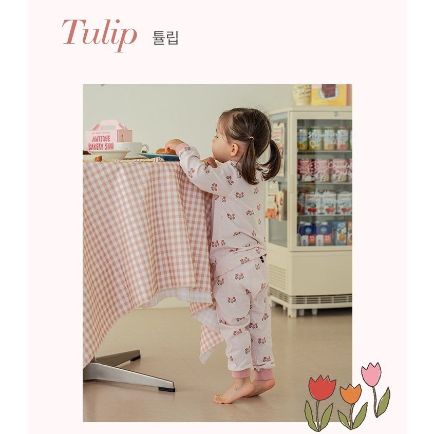 現貨｜ 韓國Dono&Dono / 旗下新品牌Maken Merk 頂級莫代爾家居服 嬰幼兒  寶寶薄長袖睡衣-規格圖10