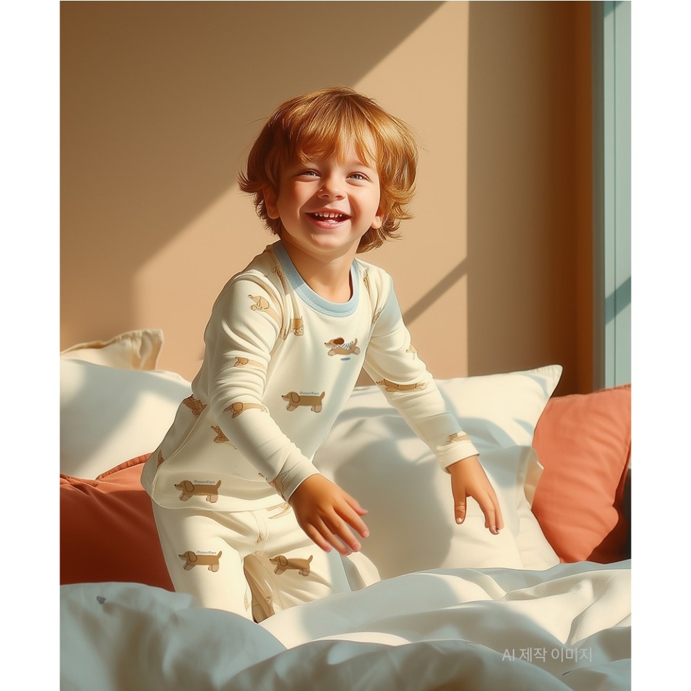 現貨｜ 韓國Dono&Dono / 旗下新品牌Maken Merk 頂級莫代爾家居服 嬰幼兒  寶寶薄長袖睡衣-規格圖10