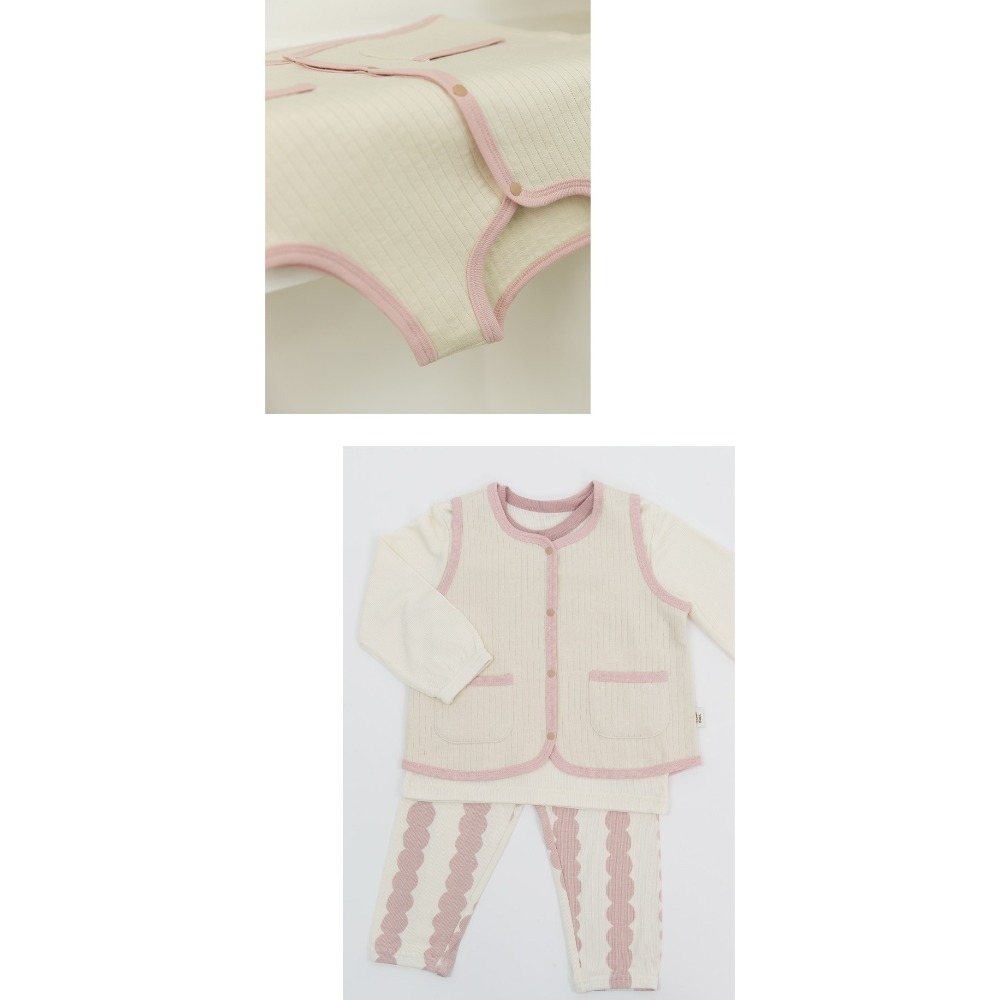 現貨｜韓國Dono&Dono秋冬嬰幼兒防踢背心 / 旗下新品牌Maken Merk兩款背心/防踢背心&三層夾棉前扣小背心-規格圖11