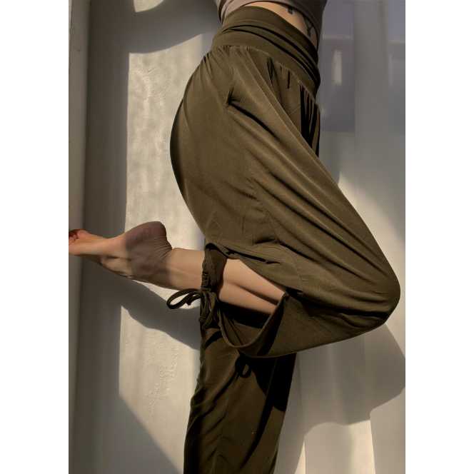 Storyoga韓國代購  Adho寬鬆綁帶瑜珈褲-細節圖4