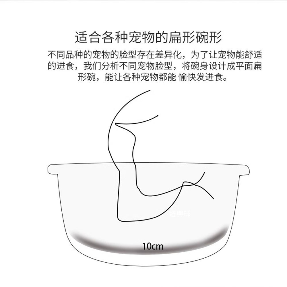 【妞與球】【台灣現貨24h出貨】寵物狗碗 貓碗 寵物碗 、寵物餵食碗、寵物可調式寵物碗、貓咪碗架、護頸寵物碗、寵物用品-細節圖8