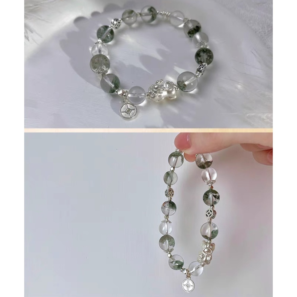 🌟招財綠幽靈🌟白水晶-細節圖2