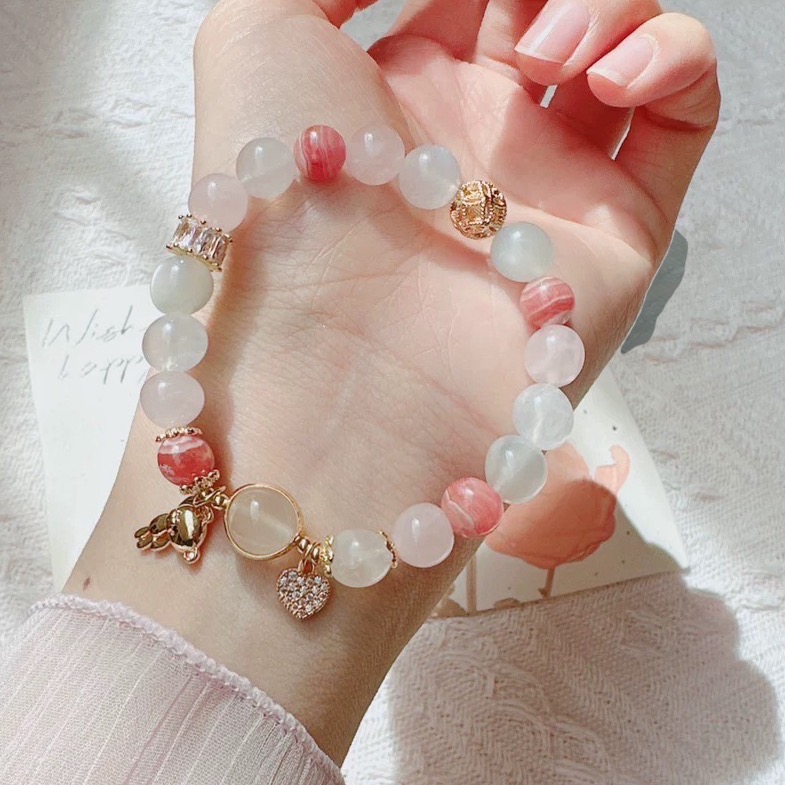 🌟不用等/現貨🌟紅紋石+月光石+粉水晶🌟-細節圖3